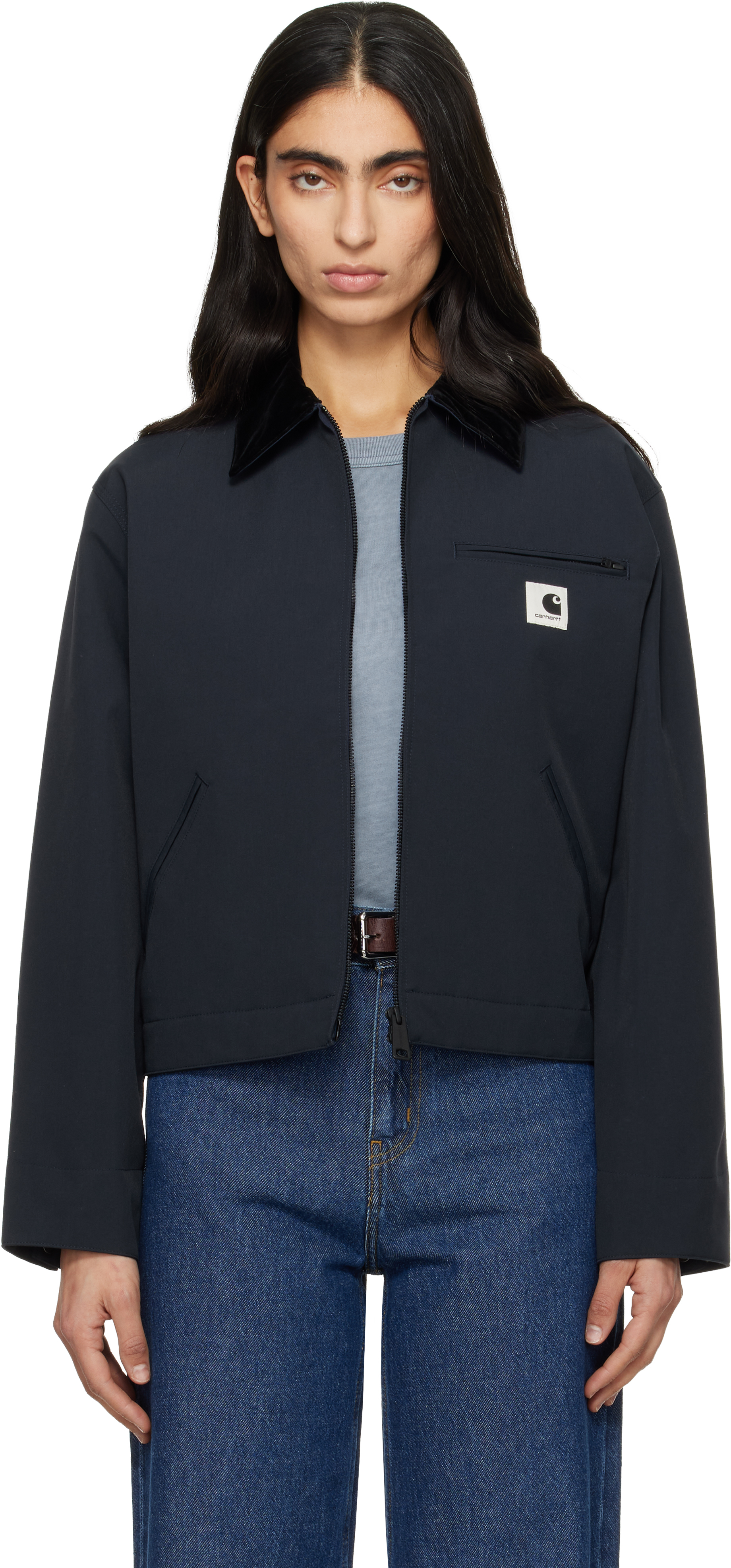 Navy Newkirk Summer Jacket