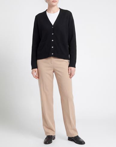 Woman Cardigan Black Size M Cashmere