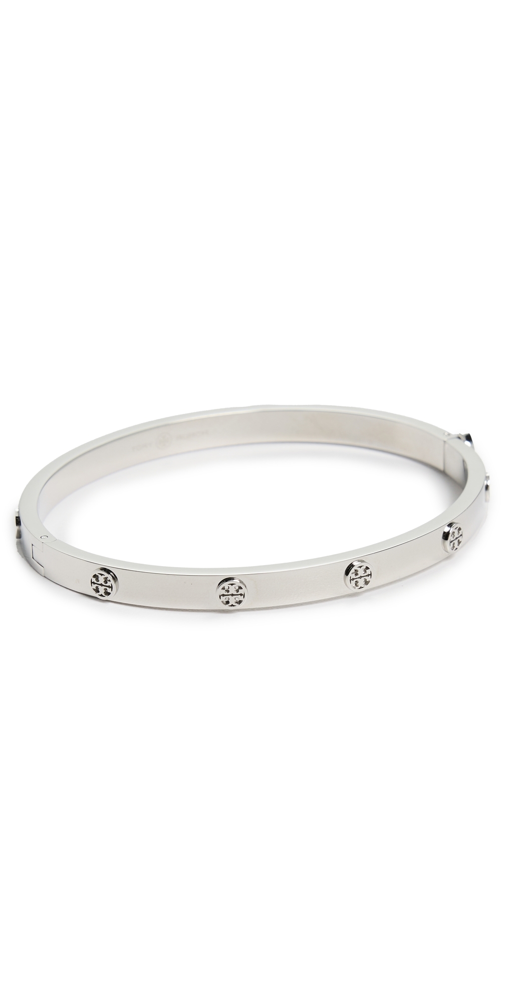 Miller Studs Hinge Bracelet 5mm Tory Silver One Size