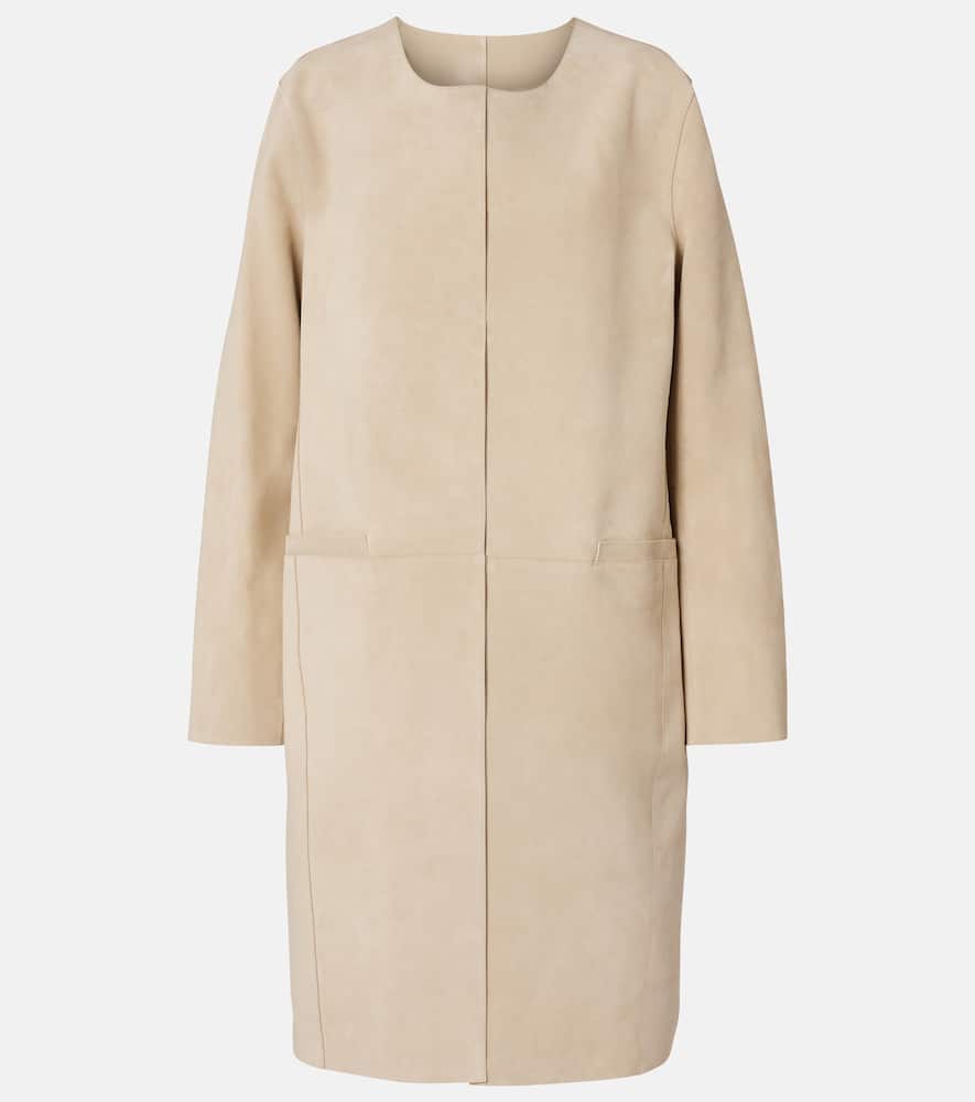 Suede coat