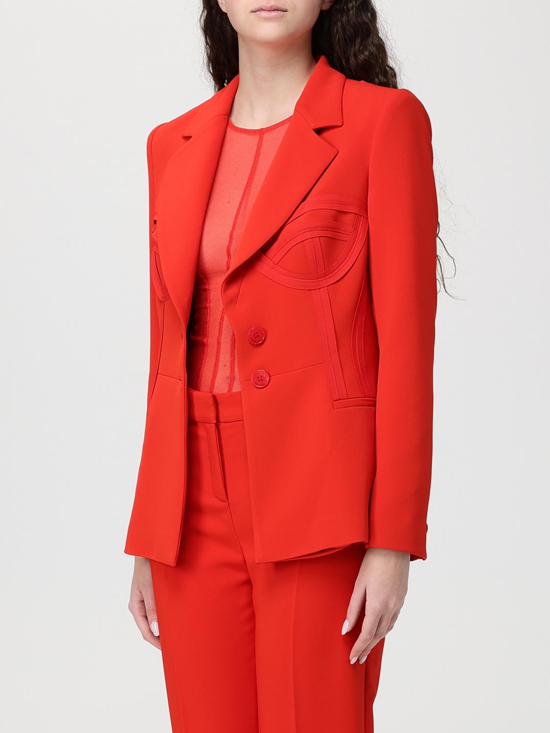 Blazer Woman color Red
