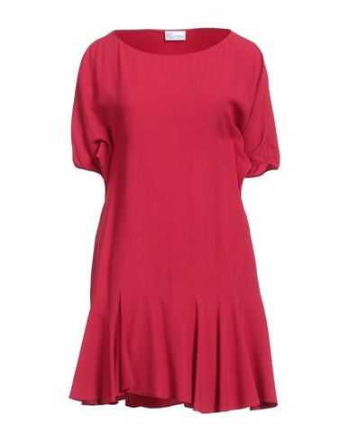 Woman Short dress Brick red