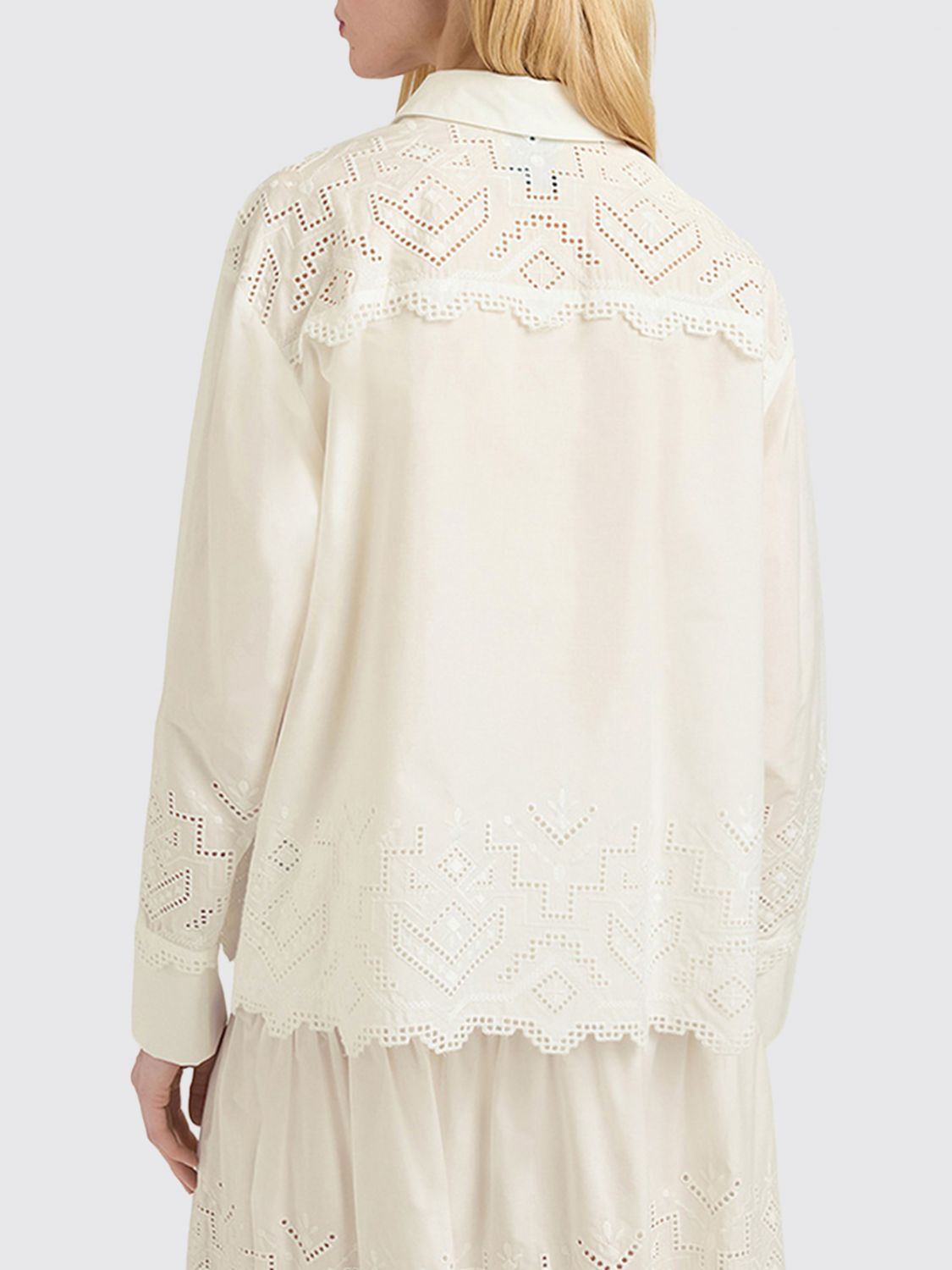 MOMONÌ Shirt Woman color Cream
