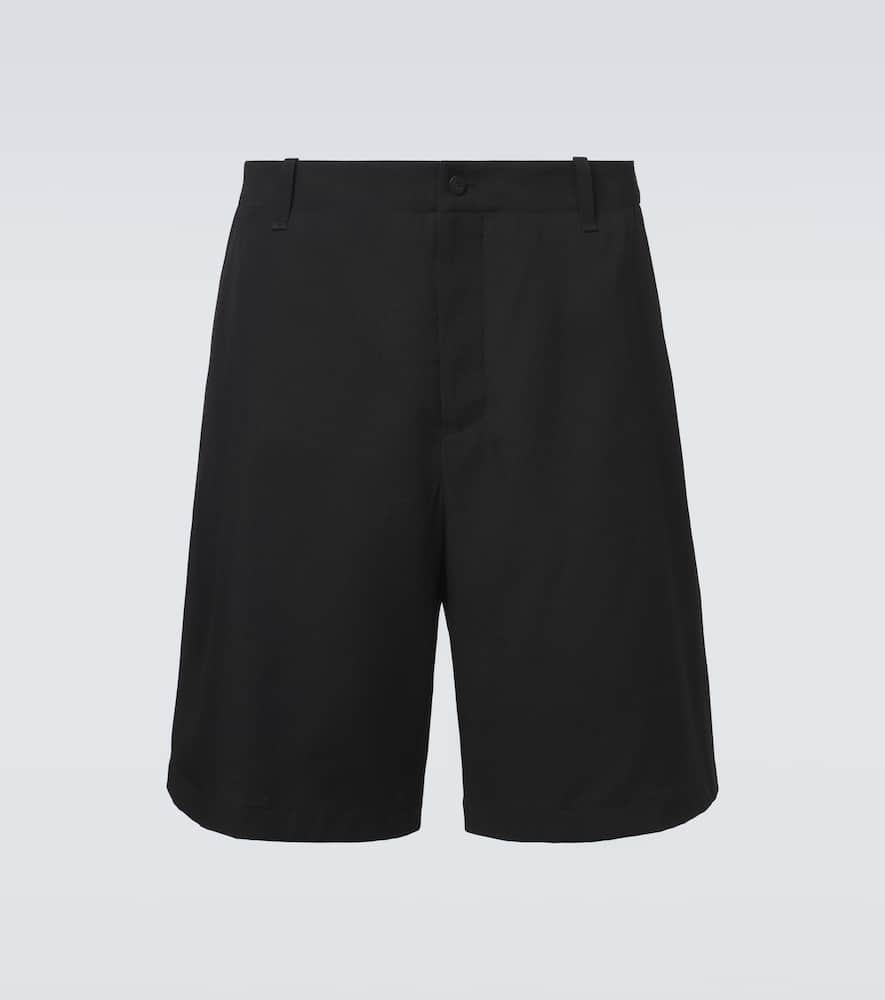 Camargue virgin wool Bermuda shorts