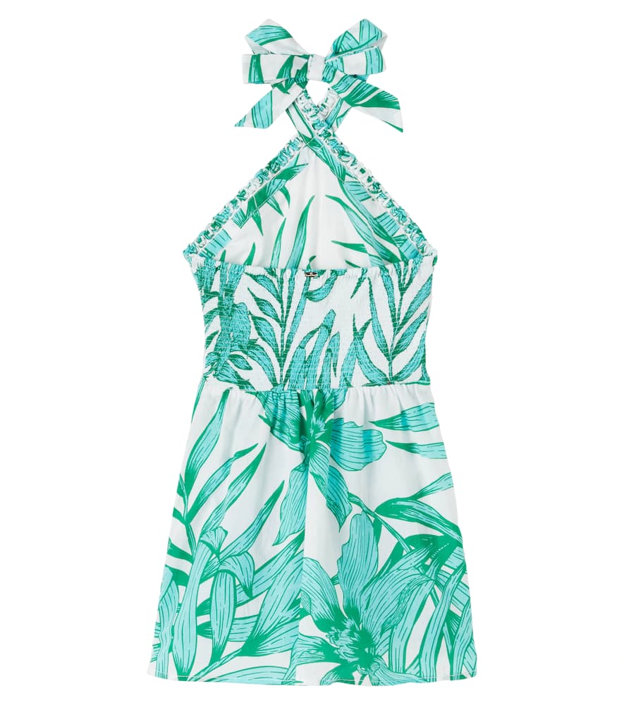 Manon floral halterneck cotton dress