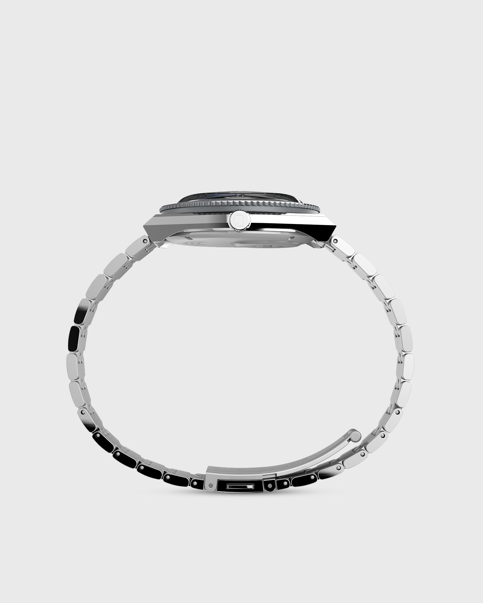 Q GMT silver male Watches now available at BSTN