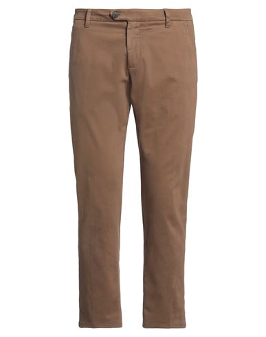 Roÿ Roger's Man Pants Light brown Size 33 Cotton, Elastane