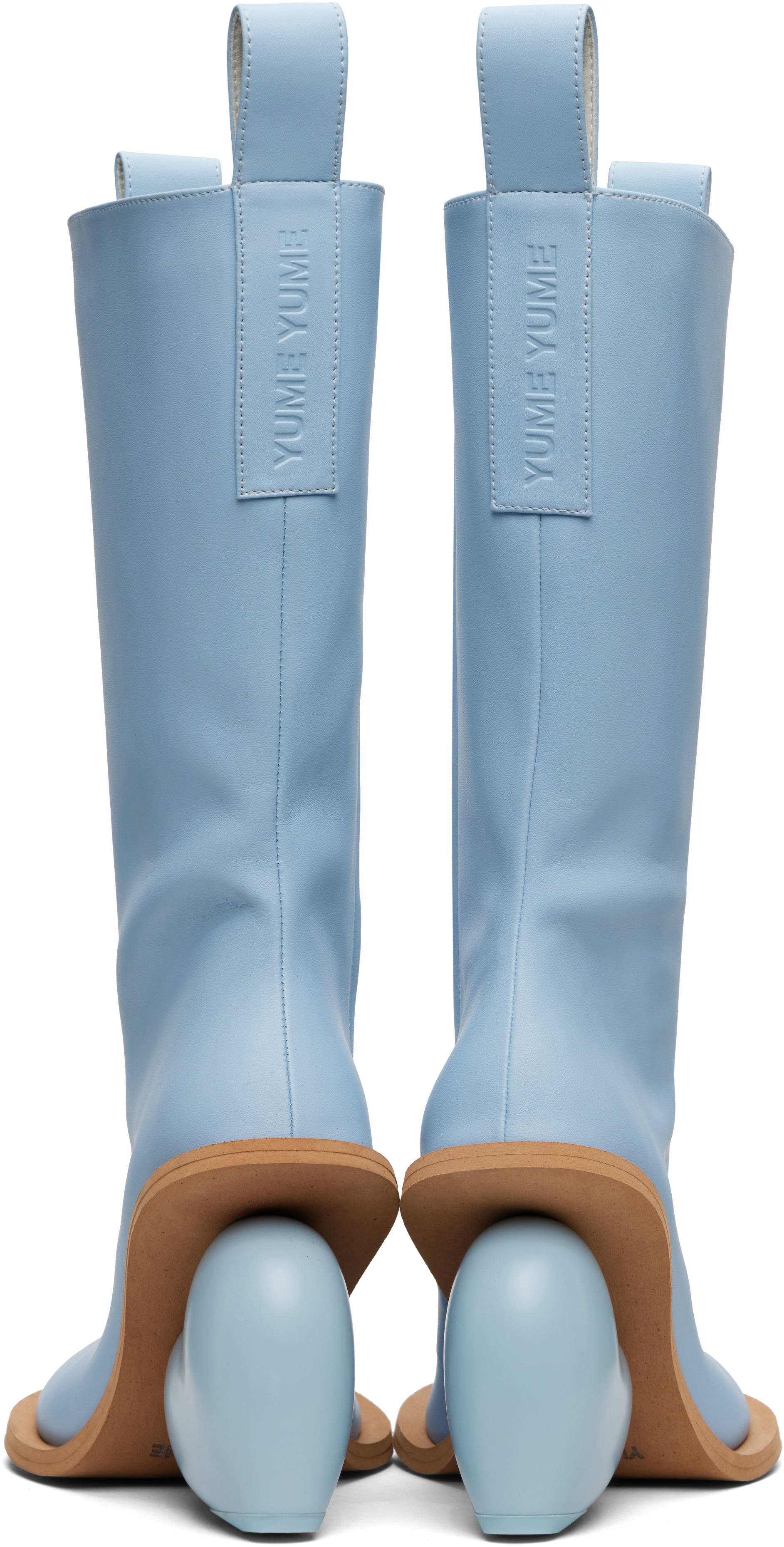 SSENSE Exclusive Blue Love Tall Boots