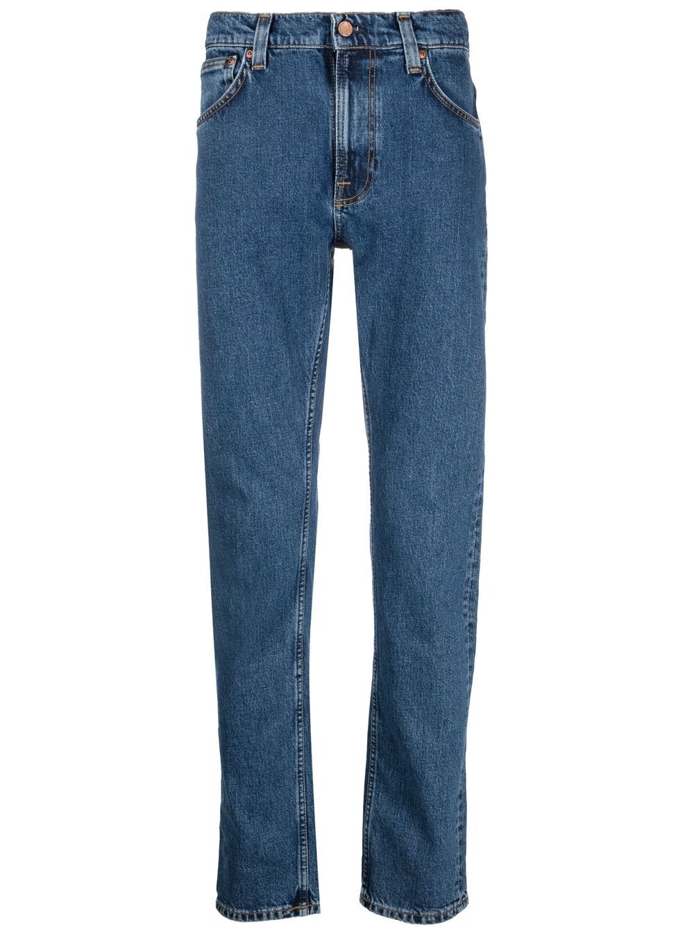 Slim-cut denim jeans - Blue