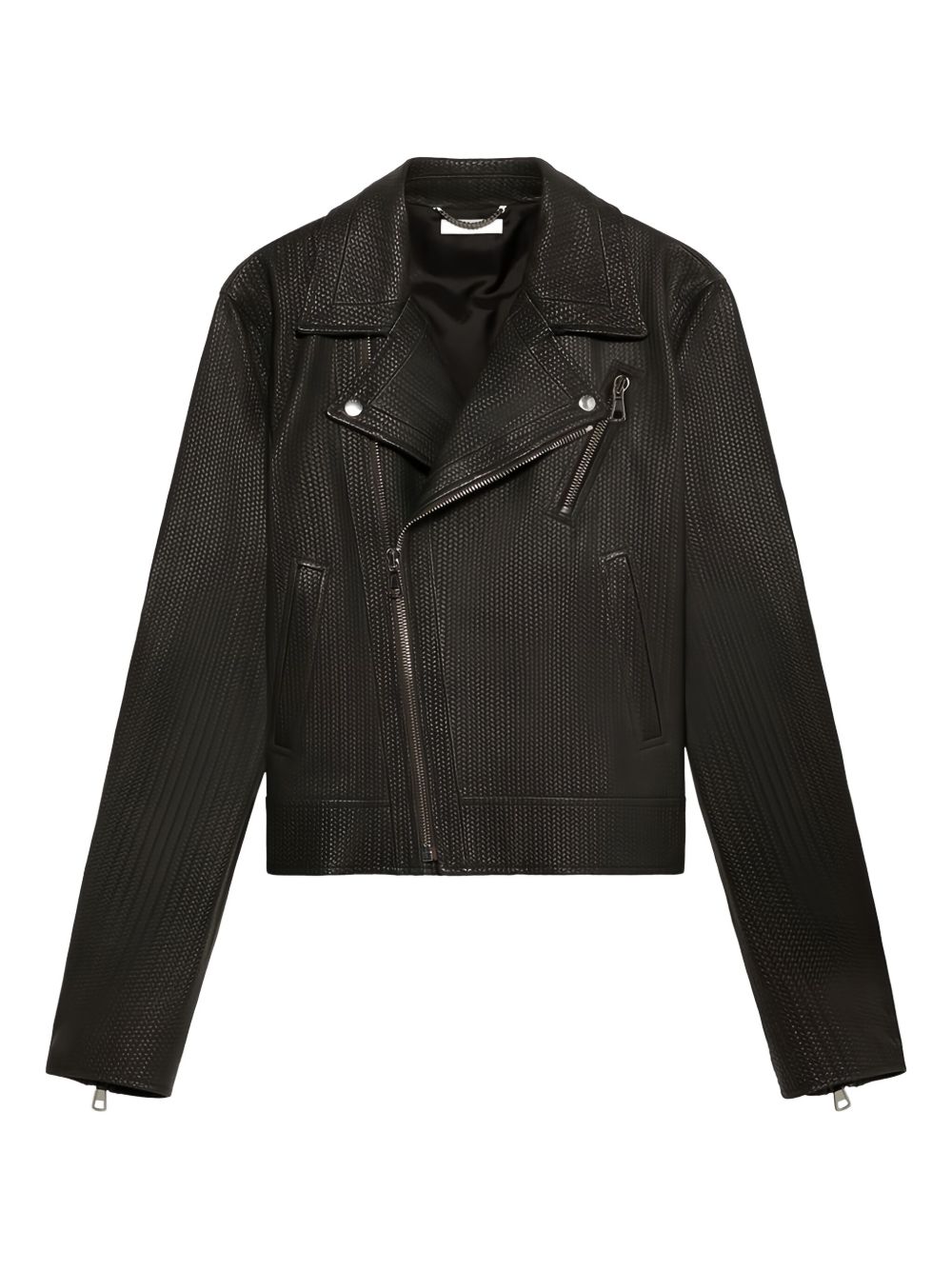 Biker leather jacket - Brown