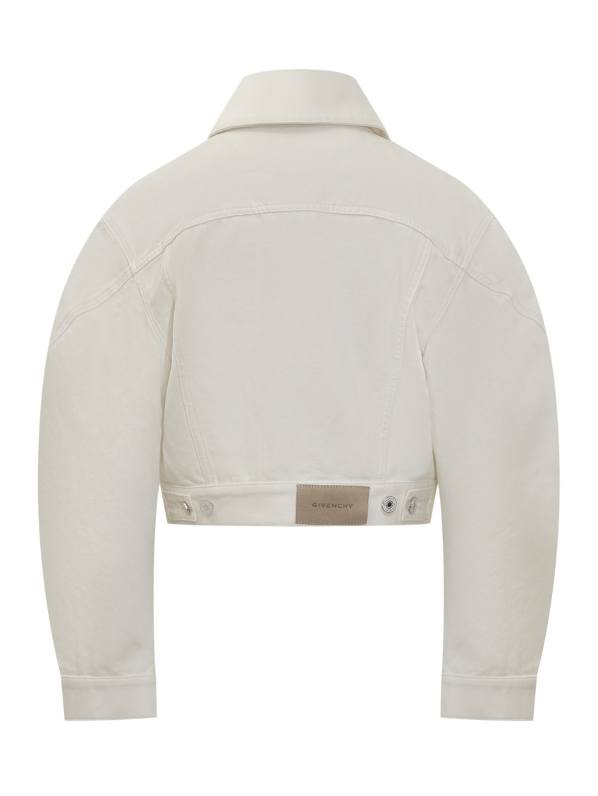 White Shirt Collar Jacket