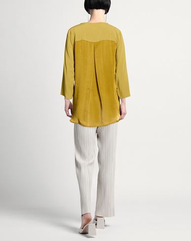 Woman Top Khaki Size 8 Viscose, Cupro