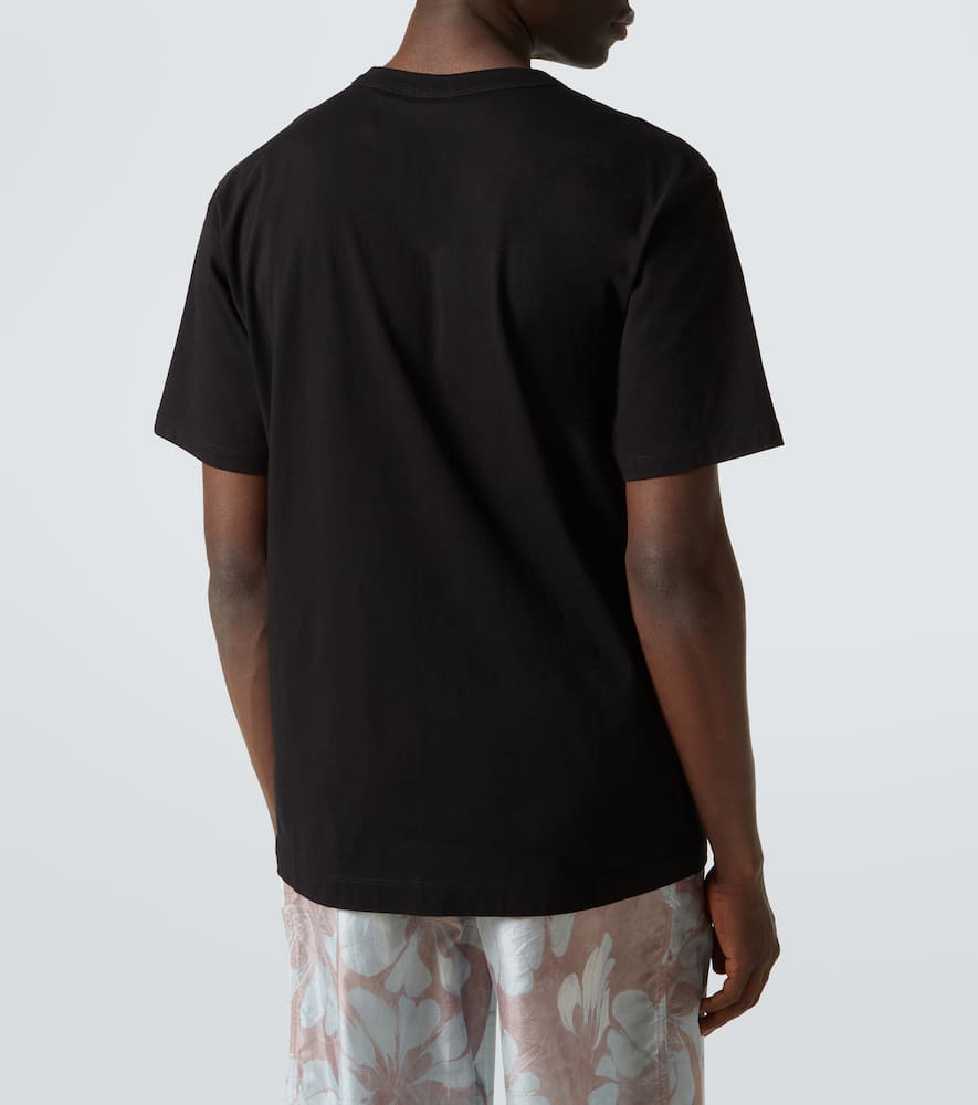 Printed cotton jersey T-shirt