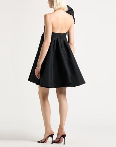 Woman Midi dress Black Size 4 Polyester