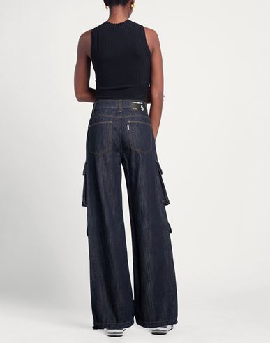 Woman Jeans Blue Size 27 Cotton
