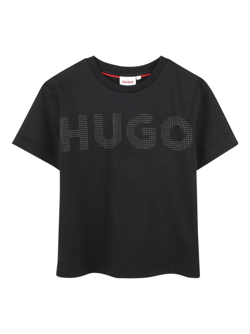 Crystal-embellished T-shirt - Black