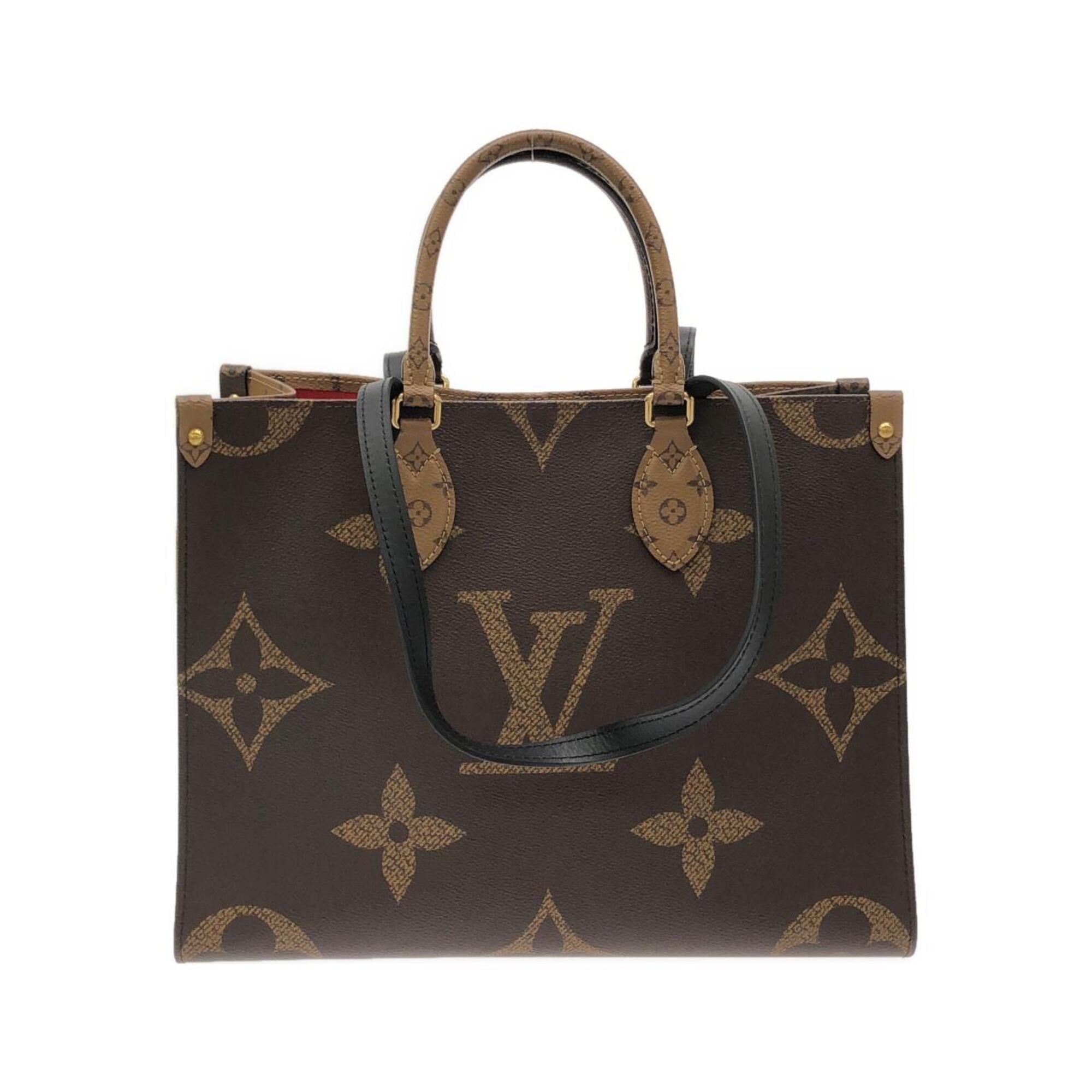 Louis Vuitton Marron Coated Canvas Handbag Pre-Owned