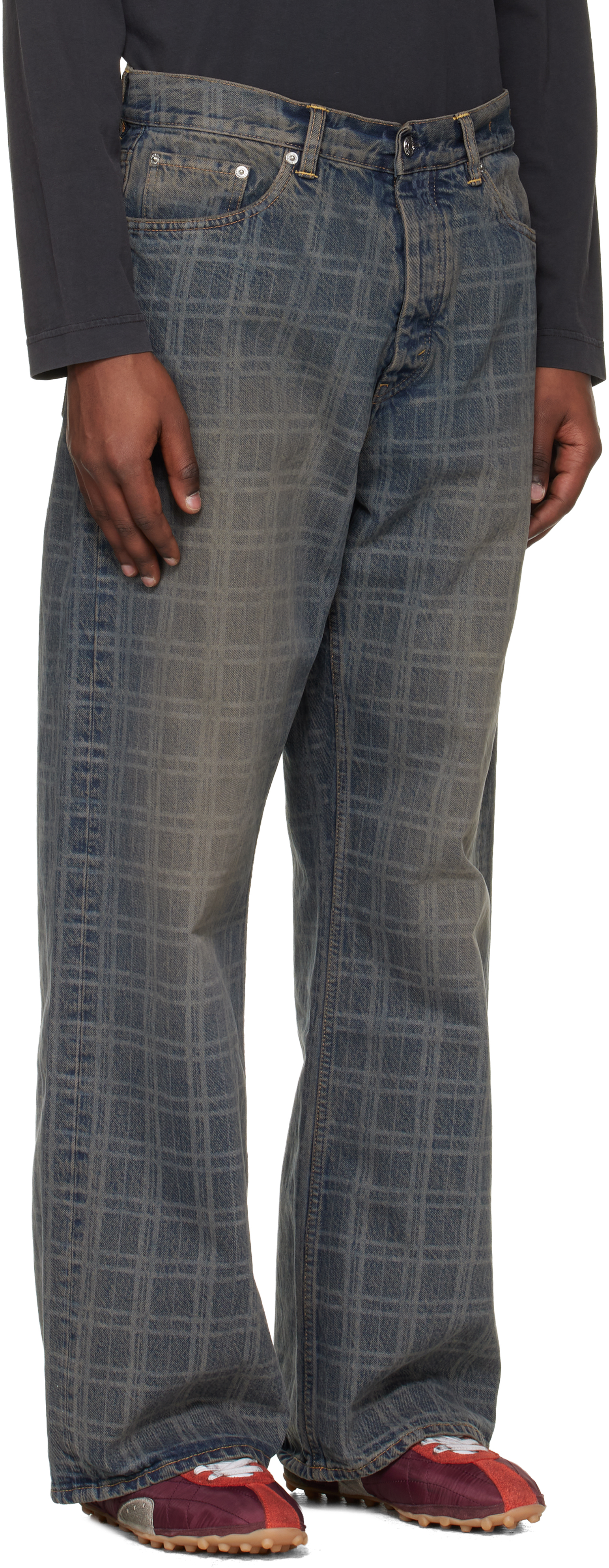 Blue Loose-Fit Jeans