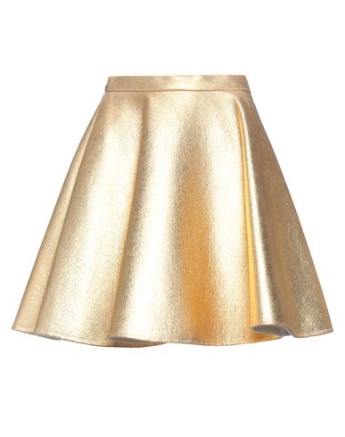 Woman Mini skirt Gold