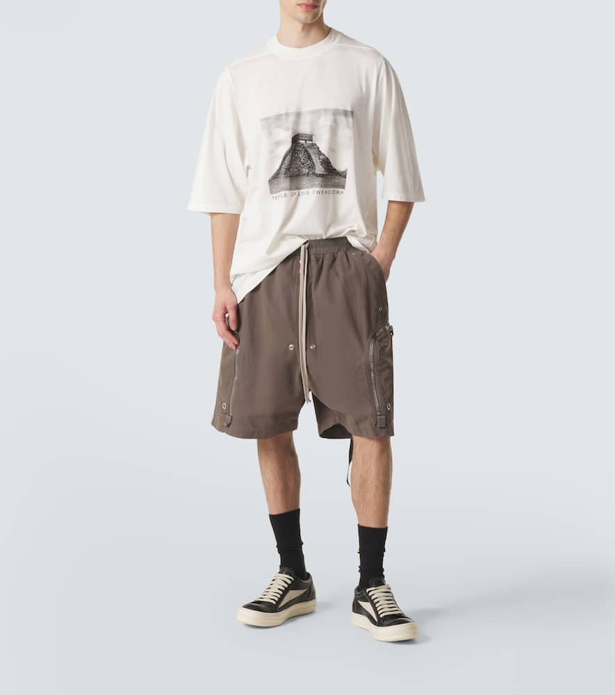 DRKSHDW Jumbo printed cotton jersey T-shirt