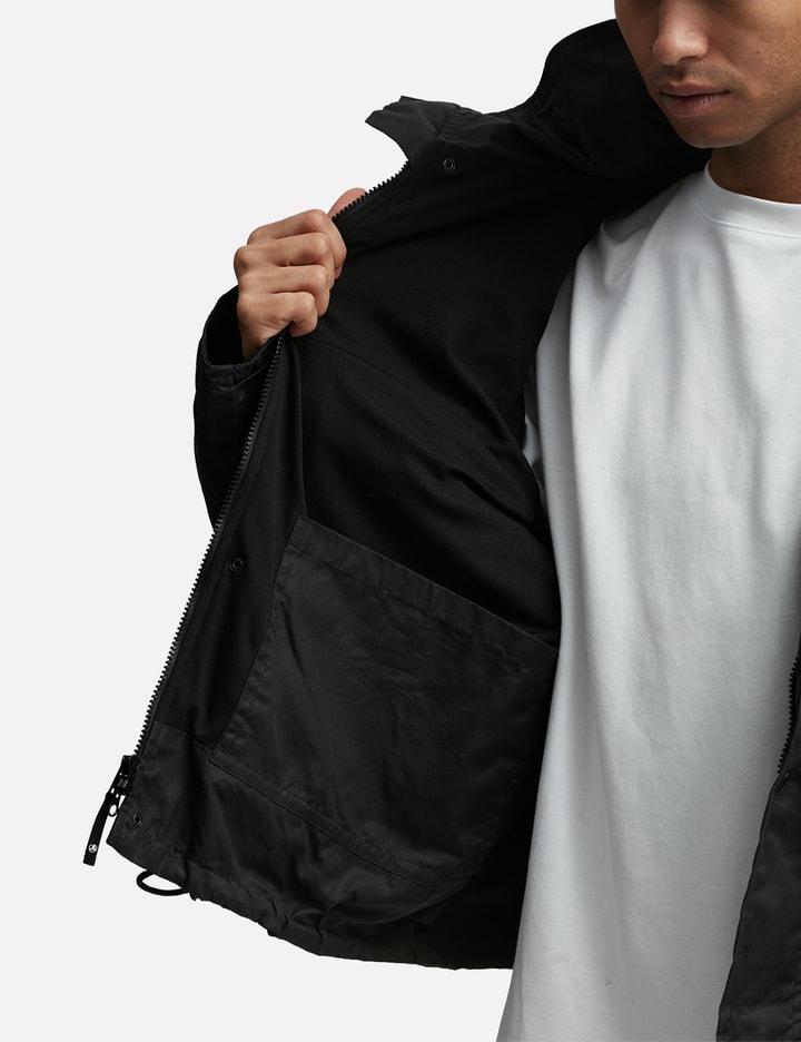Waxed Cotton Cropped Parka