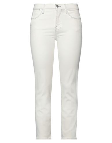Woman Denim pants Ivory