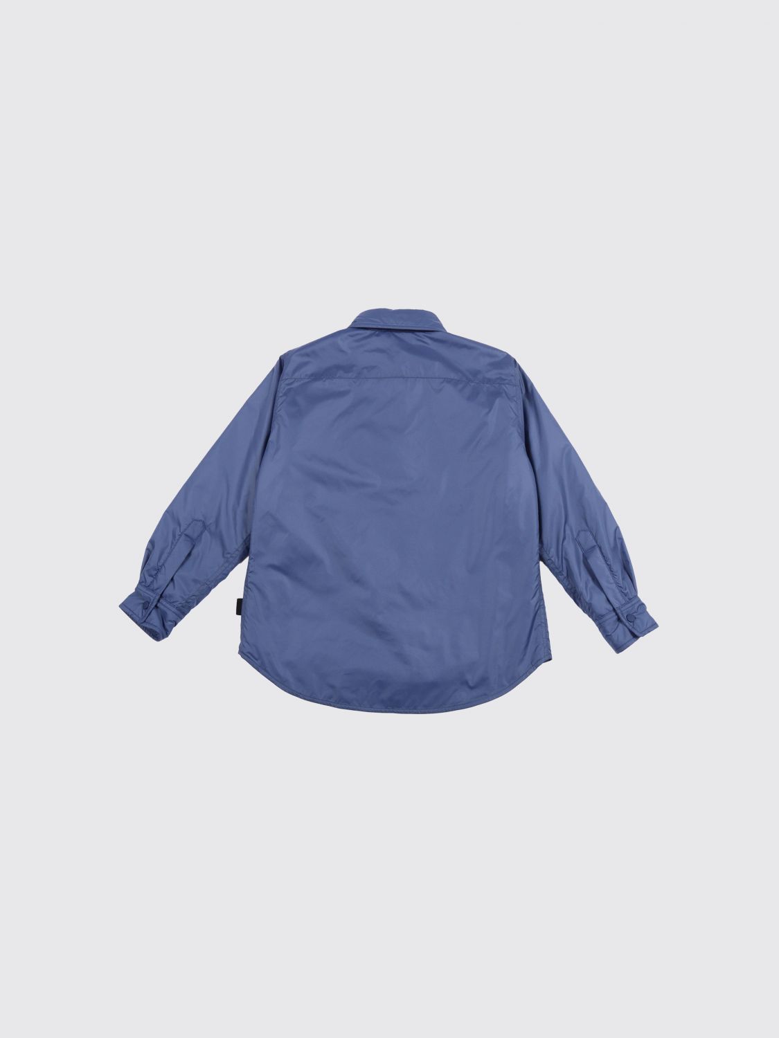 Coat Kids color Blue