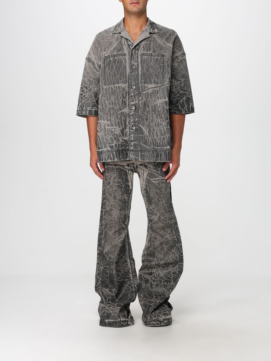 Shirt Men color Grey