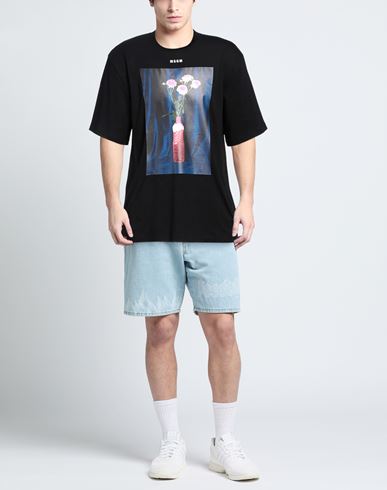 Man T-shirt Black