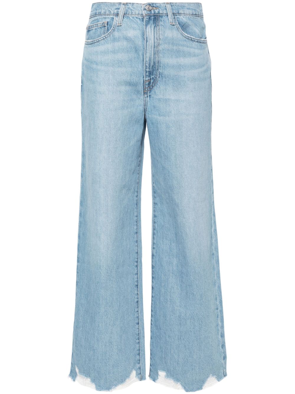 Le Jane high-rise wide-leg jeans - Blue