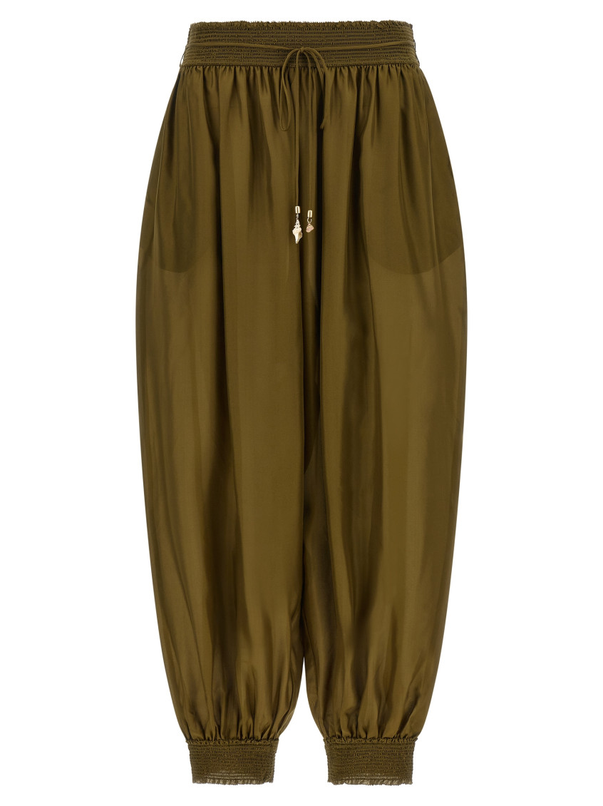 Olive Mahon Silk Trousers