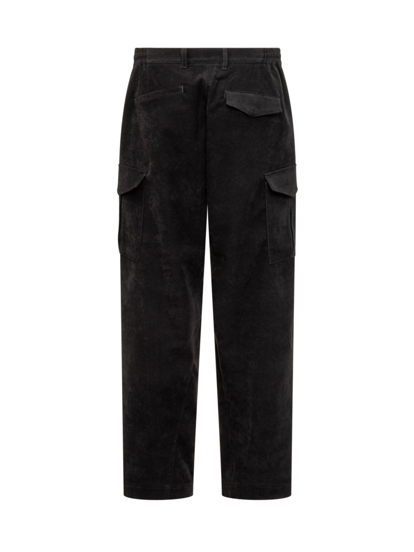 Black Relaxed Cargos Pants