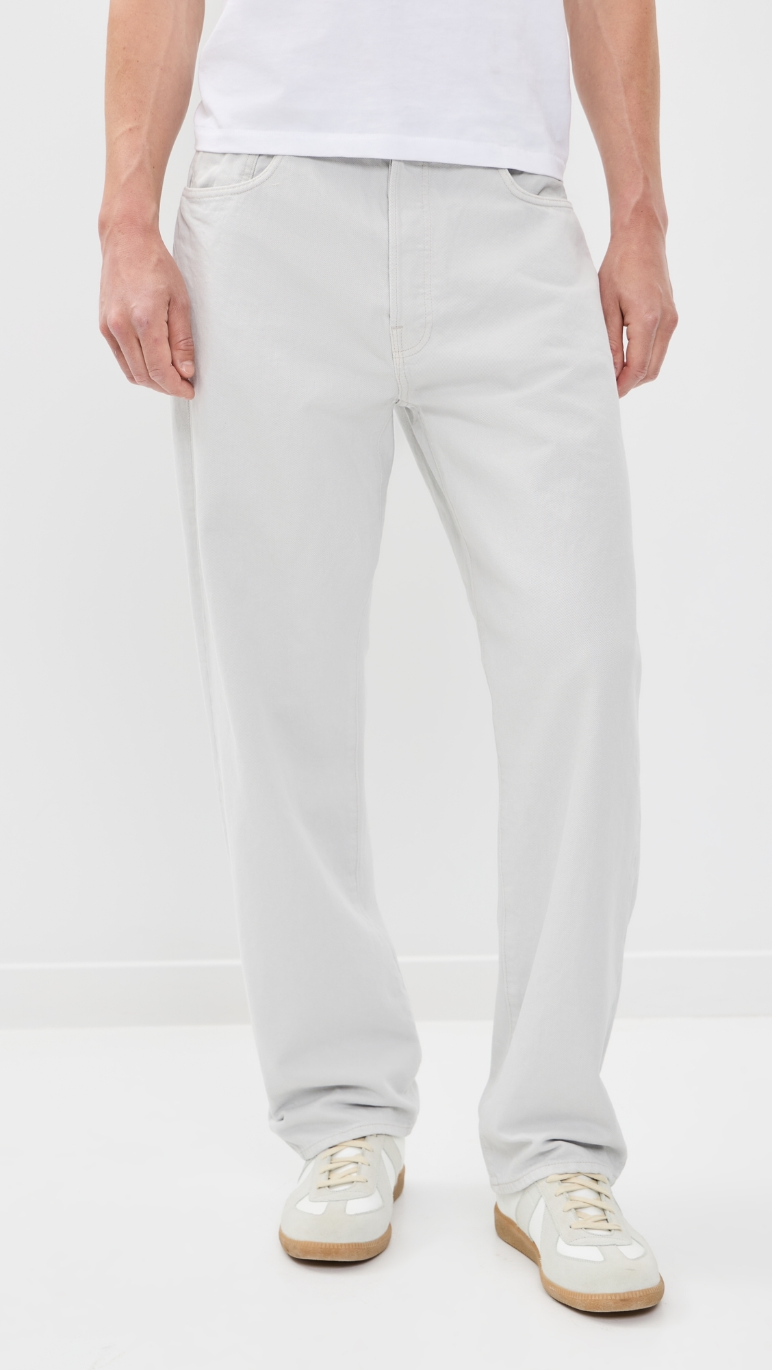 1991 Loose Garment Dye Jeans Aluminum