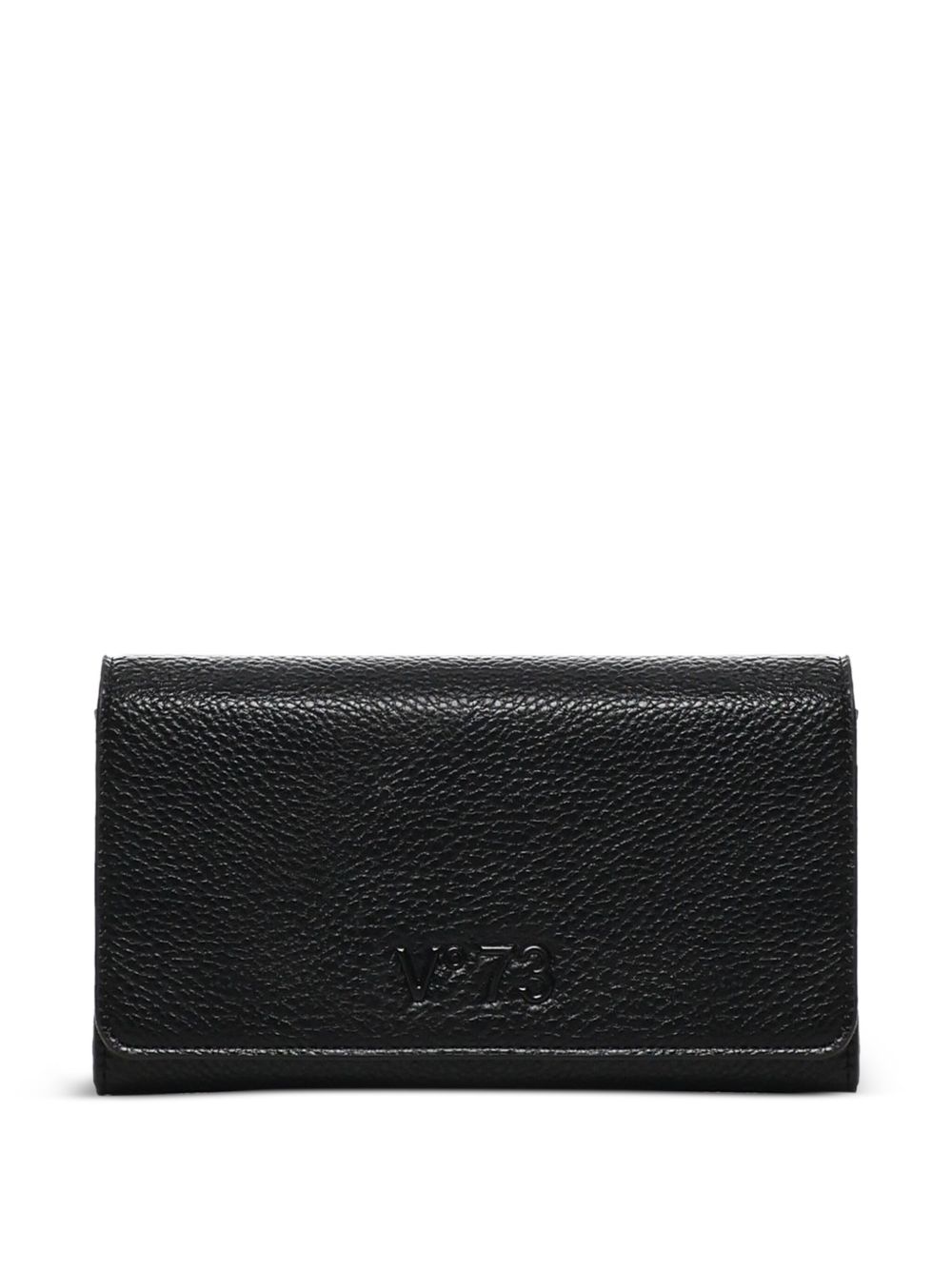 V°73 logo-lettering wallet - Black