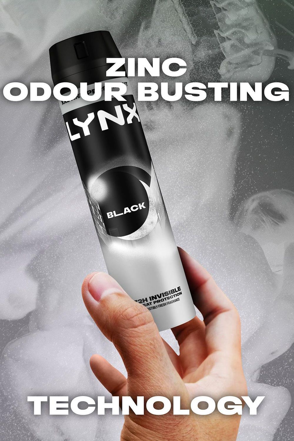 Lynx Xxl Black Antiperspirant Deodorant Body Spray 250Ml, 24 Pack