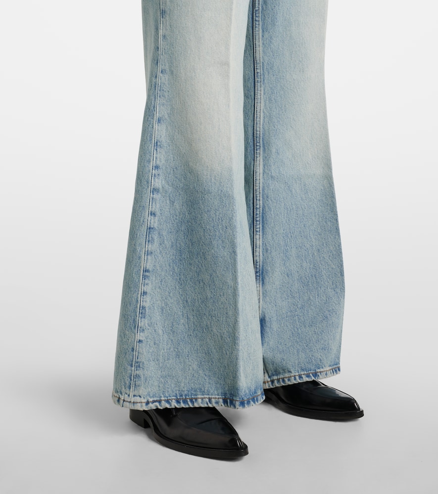 Baggy flared jeans