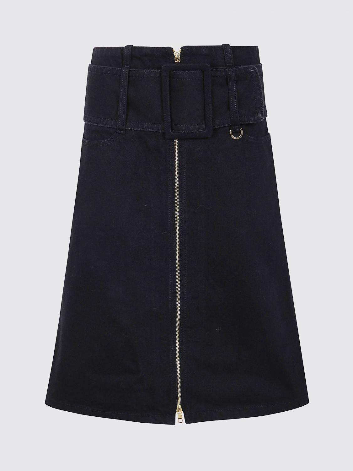 Skirt Woman color Black