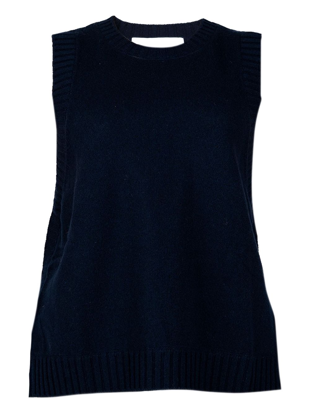 Cashmere vest - Blue
