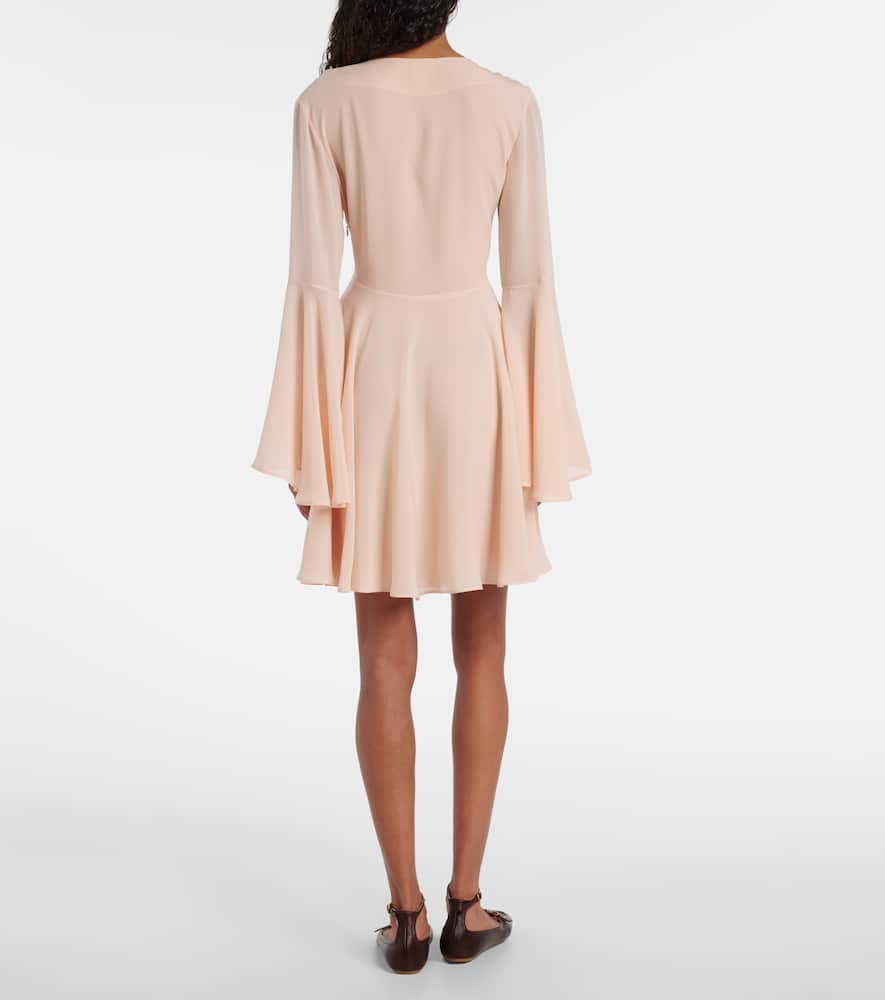 Chloé Silk georgette minidress