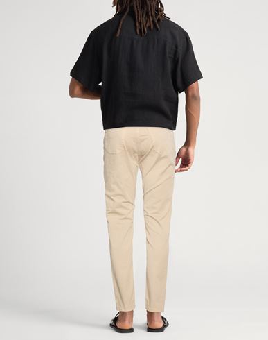 Man Pants Sand Size 31 Cotton, Elastane