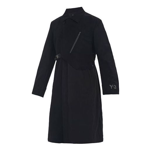 Y-3 CH1 Wool Flannel Coat 'Black'