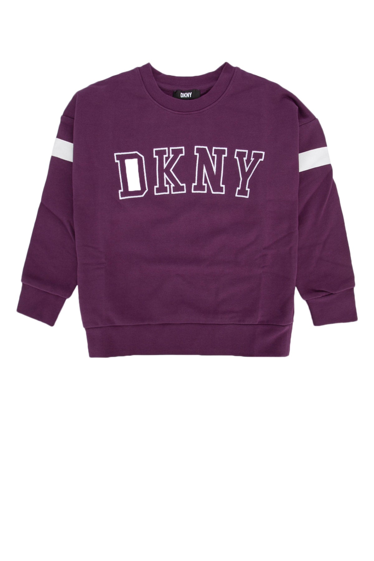 Logo-Embroidered Sweatshirt — Purple