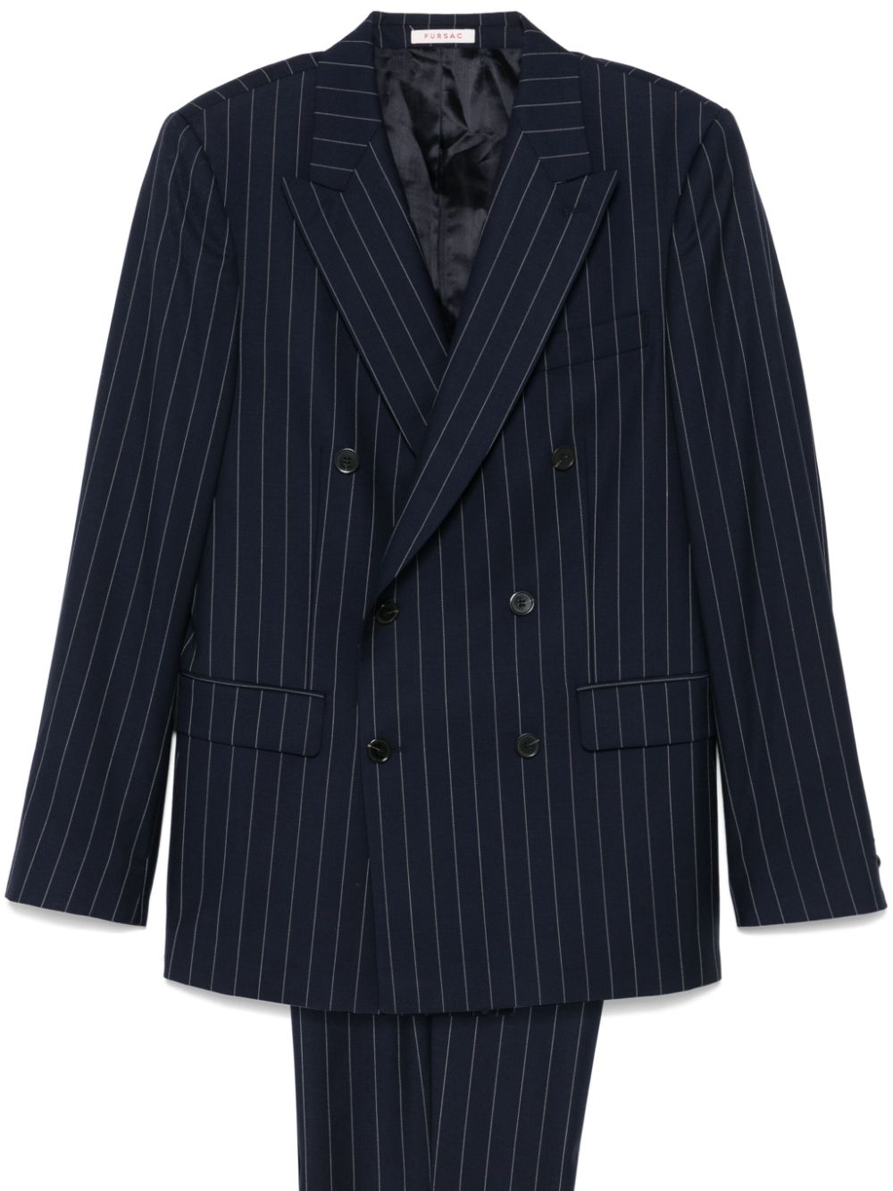 Pinstripe suit - Blue