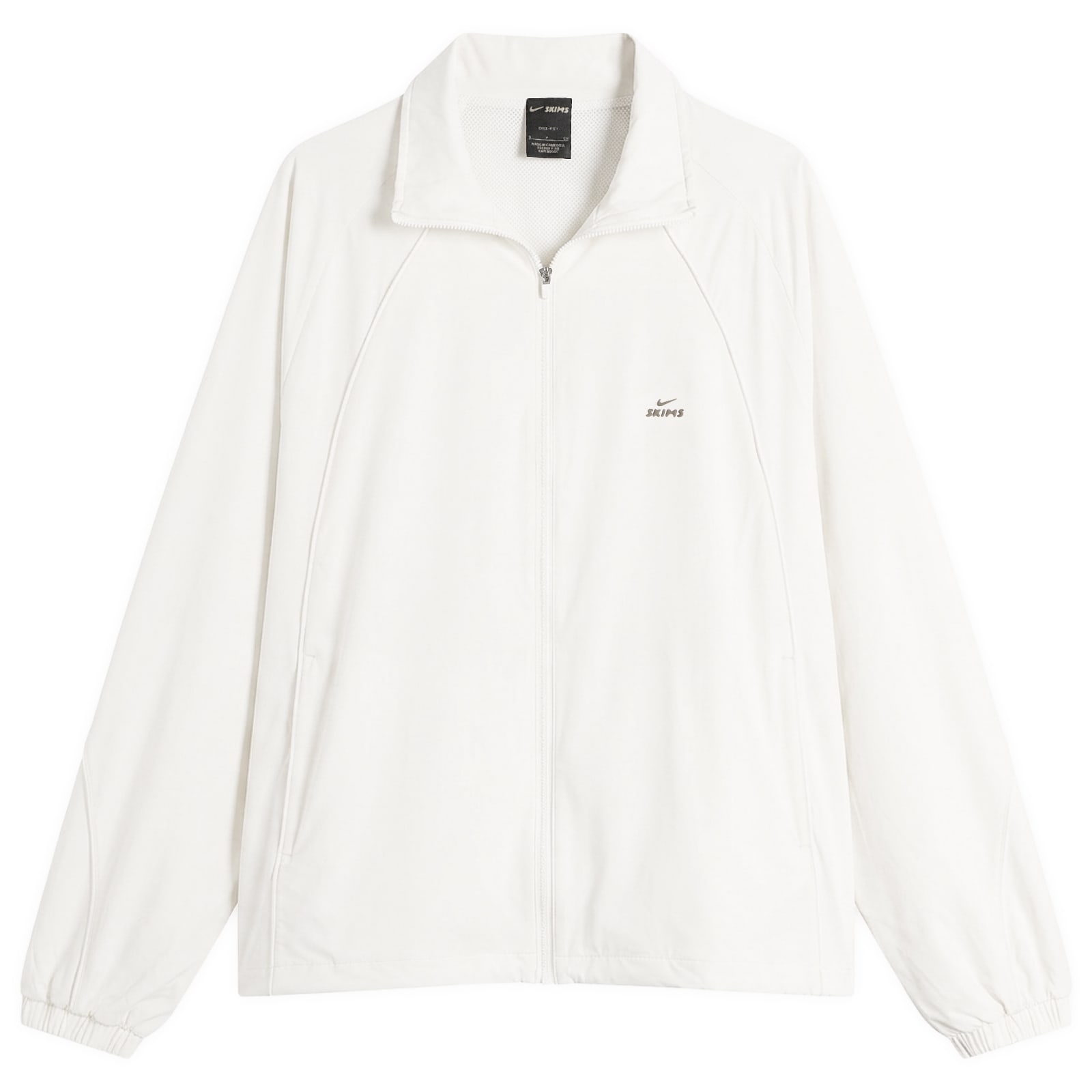 Women's x SKIMS Stretch Nylon Oversized Jacket Ivory