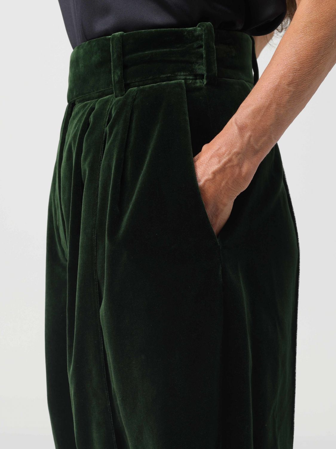 Pants Woman color Green