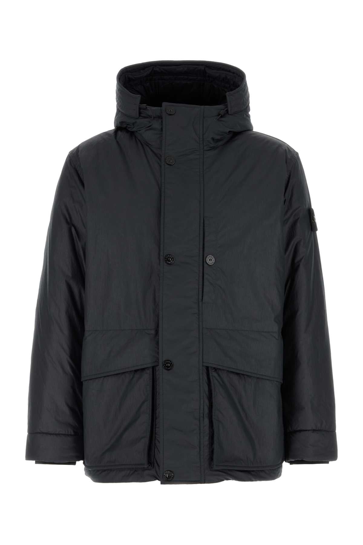 Short Parka — Navy