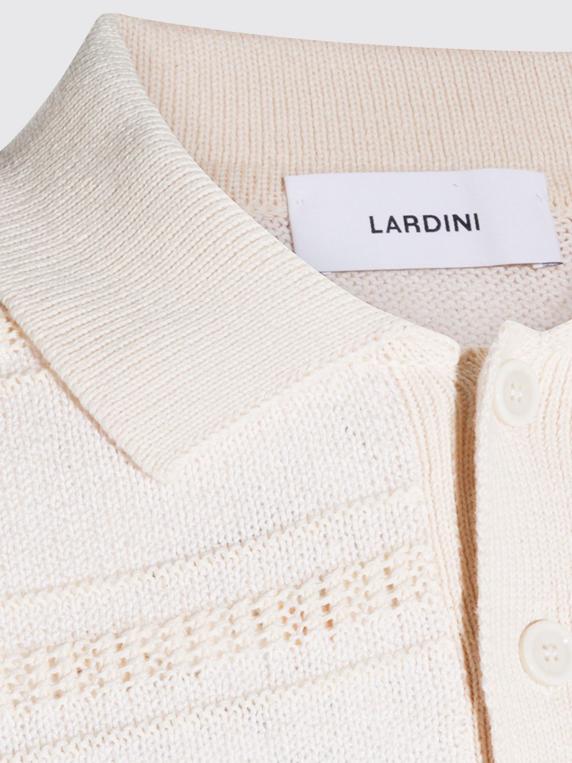 Polo Shirt Men color Beige