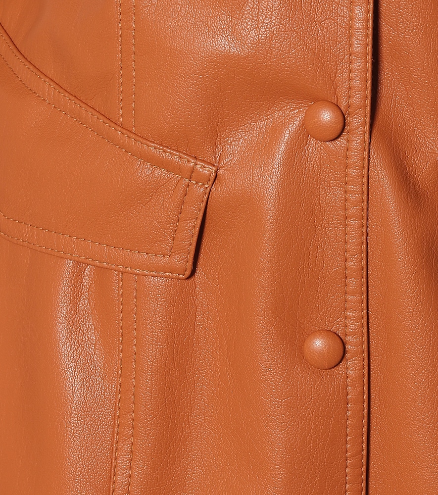 Menphi faux leather dress