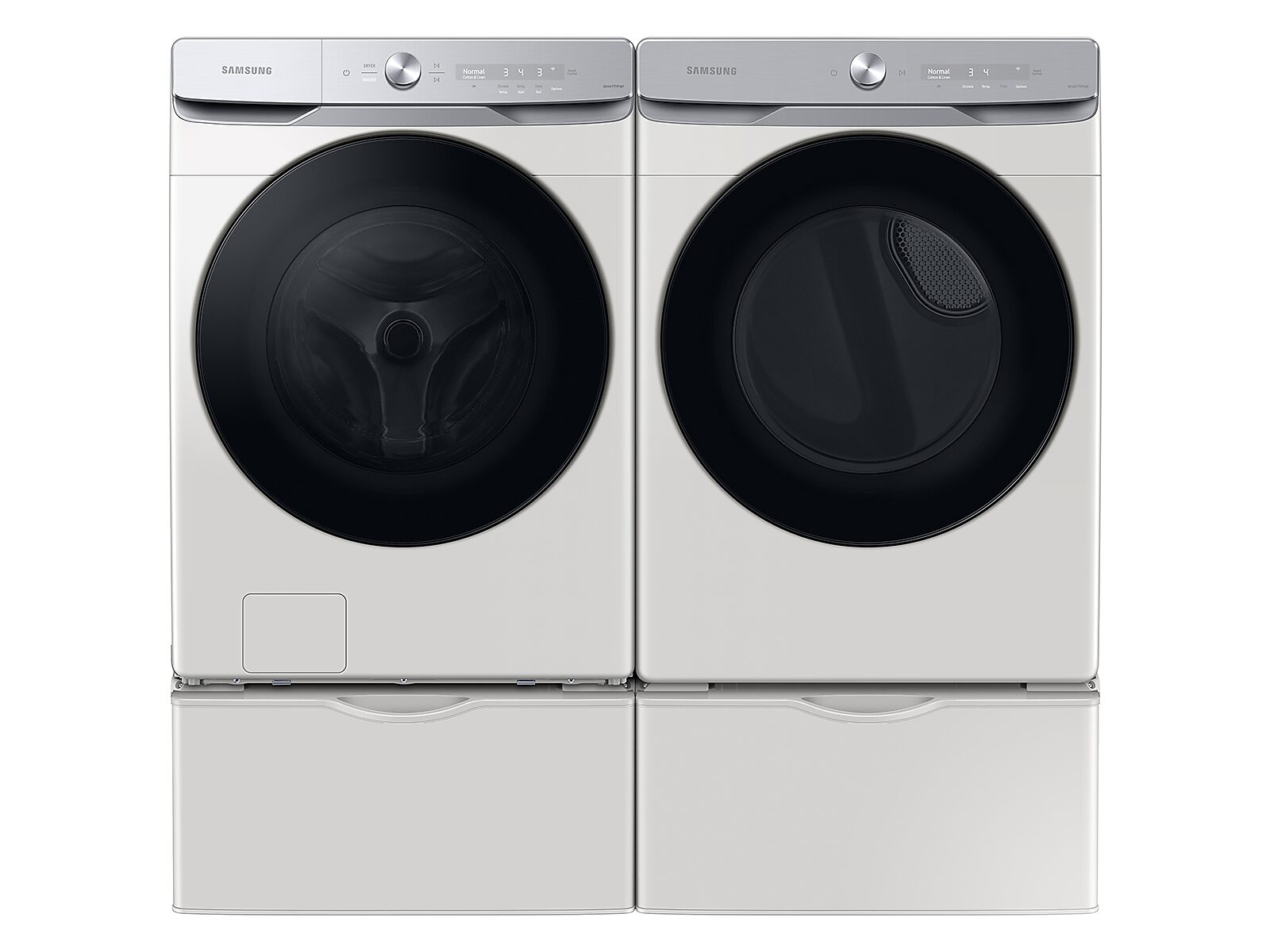 5.0 cu. ft. Extra-Large Capacity Smart Dial Front Load Washer with MultiControl™ in Ivory(WF50A8600AE/US)