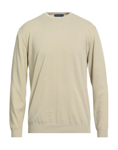 Man Sweater Beige Size L Cotton